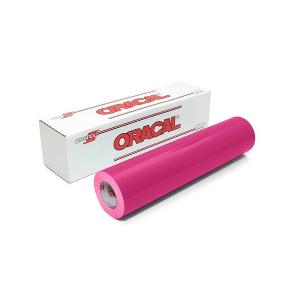 2 Pack 12"x 1 Yard Oracal 651 PINK & SOFT PINK Cricut Hobby Craft Vinyl Sticker - Picture 3 of 4